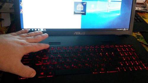 asus keyboard light not turning on but still works