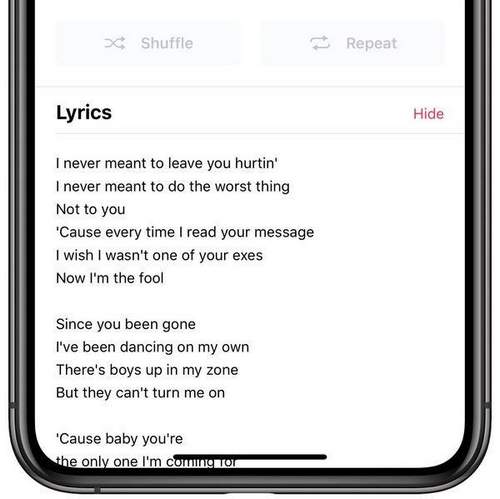 How To Enable The Display Of Lyrics In Apple Music Instructions For Ios, Macos, Tv