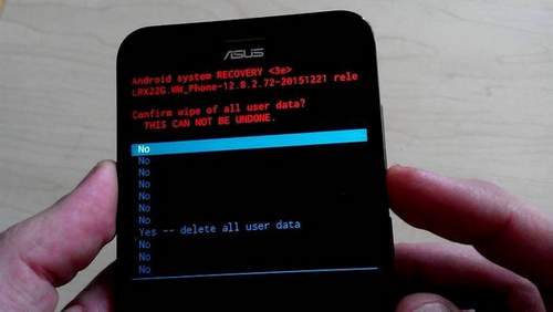 How to Format an Android Phone Asus Zenfone 2