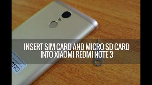 How To Insert A Sim Card Into Xiaomi. Step By Step Instructions