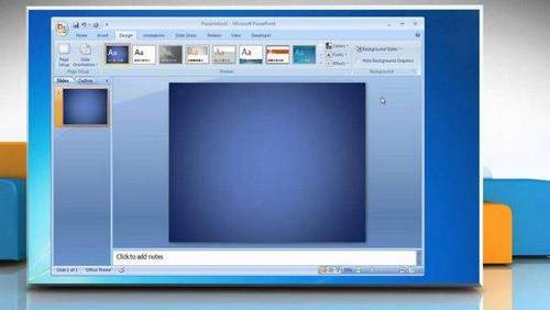 How to Make a Presentation on a Windows 7 Computer