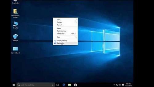 How To Return A Computer Icon To The Windows 10 Desktop