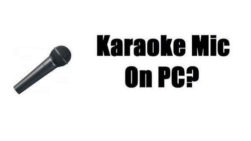 How to Sing Karaoke on a Computer Through a Microphone