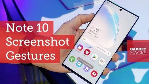 How to Take a Screenshot on Samsung Galaxy 10