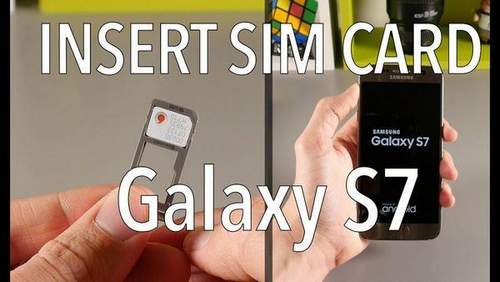 Install Sim Card On Samsung Galaxy S7