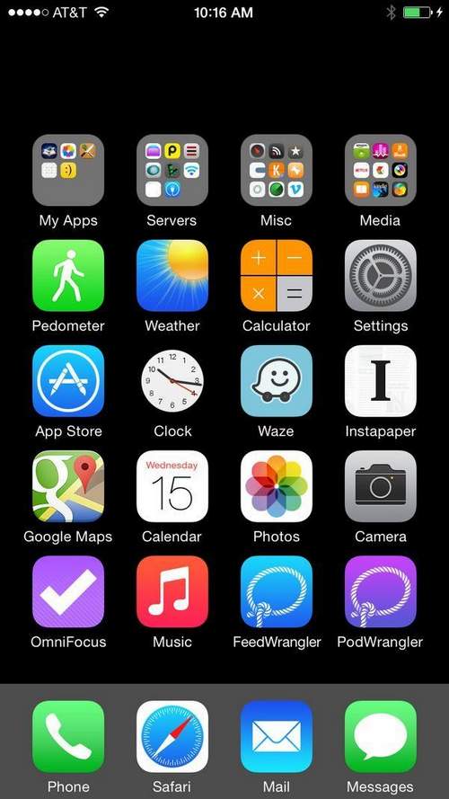 Iphone Screen Icons