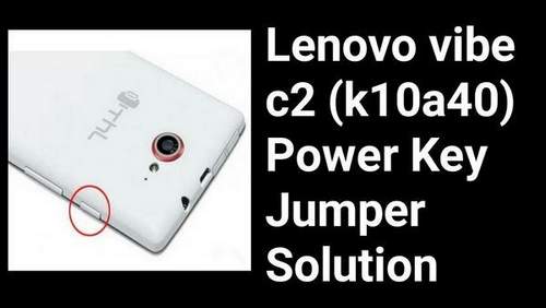 Lenovo Vibe C2 K10a40 Power Button