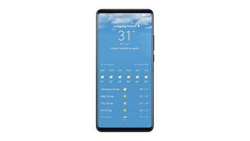 Not Updated Weather On Huawei