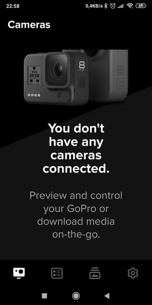 Phone Doesn't See Gopro 7