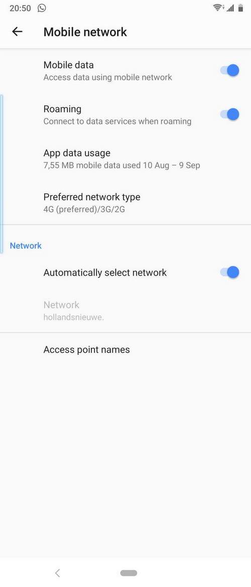 Sony Xperia Disconnected Sim Card
