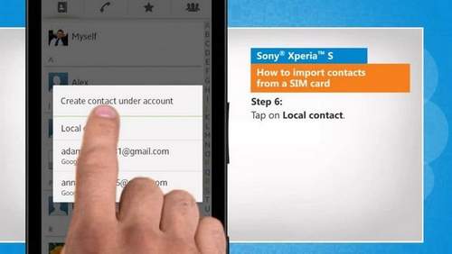 Sony Xperia How to Sync Contacts Android