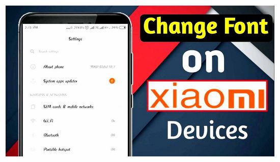 How to Change Font on Xiaomi Phone