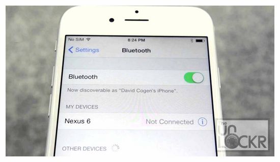 How to Transfer Photos via Bluetooth From iPhone