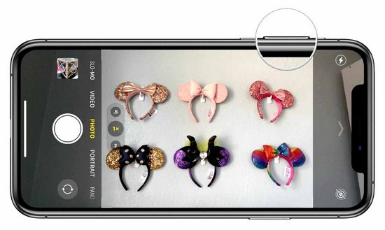 Take Multiple Photos In One iPhone