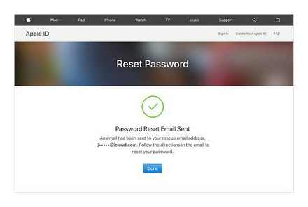 forgot, Apple, password, recover