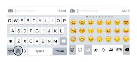 emoji, iphone, keyboard