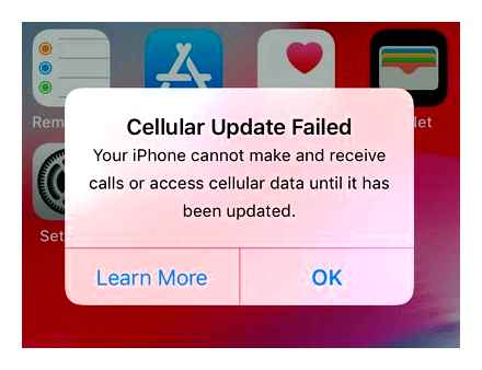iphone, cellular, update