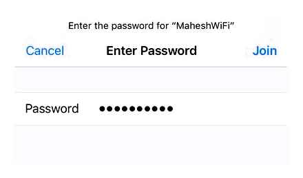 view, wi-fi, password, iphone
