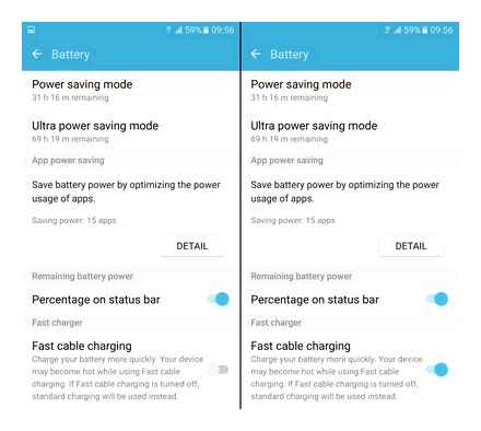 enable, fast, charging, samsung
