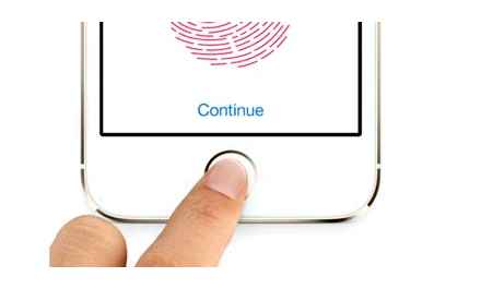 fingerprint, login, iphone