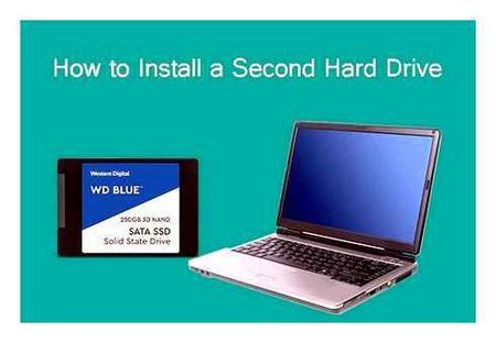 installing, second, hard, drive
