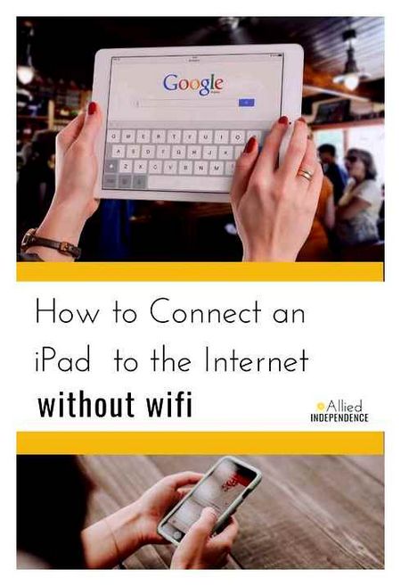 connect, your, ipad, internet