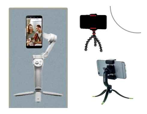 make, tripod, phone, your, hands
