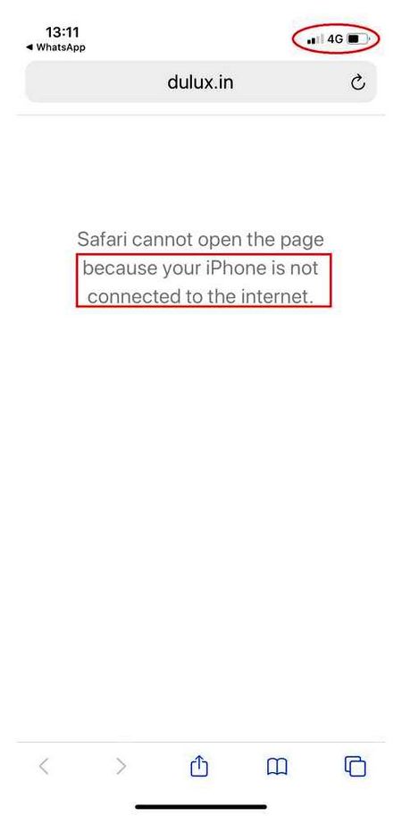 safari, does, work, iphone, cannot