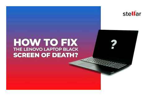 laptop, turns, screen, black, makes, noise