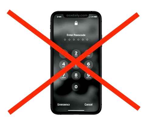 remove, iphone, screen, lock, delete, password