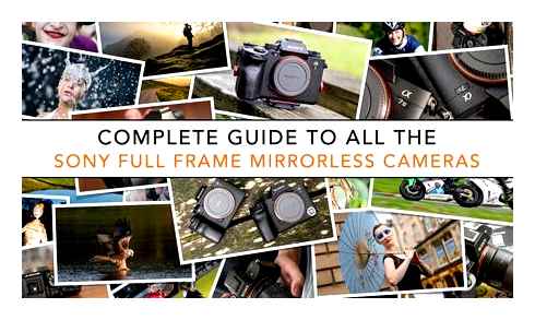 complete, guide, sony, mirrorless, cameras, latest