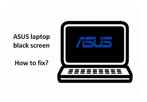 asus, laptop, black, screen