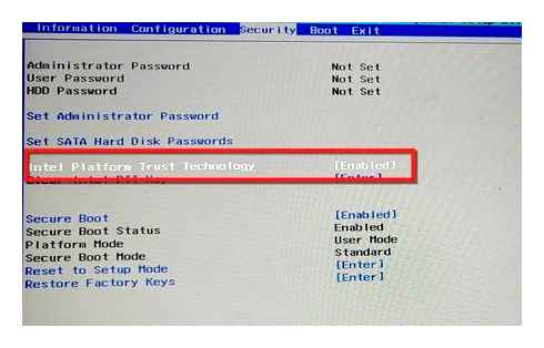 bios, enable, secure, boot